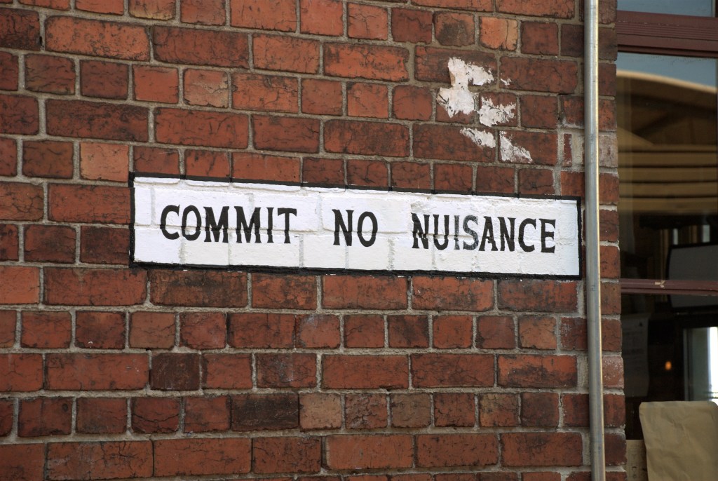 Commit No Nuisance